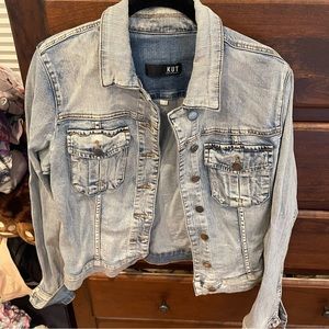 Kut from Kloth Amelia Denim Jacket Size M